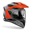 KASK MOTOCYKLOWY AIROH BANDIT TUNE ORANGE GLOSS XXL